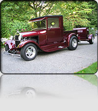 1928 Model A Pick-Up and Trailer