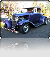 1932 Ford Roadster w/Trailer