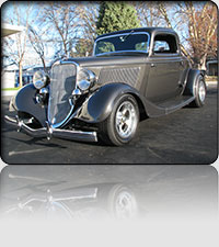 1933 Ford 3W Coupe Henry Steel