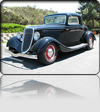 1934 Ford 3 Window Cpe