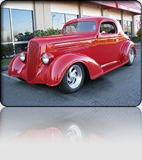 1936 Chevy 3W Coupe