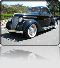 1936 Ford 3 Window Cpe