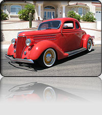 1936 Ford 5 Window Coupe