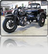 1955 Harley Davidson Motor Trike