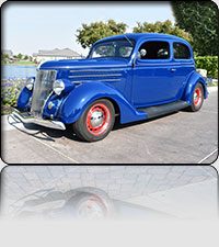 1936 Ford Slantback LS1