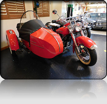 1951 HD FL Flathead SideCar